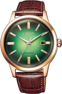 日本正版 CITIZEN 星辰 Collection NK0002-14W 男錶 手錶 機械錶 皮革錶帶 日本代購