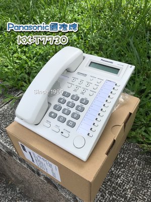 Since 1995實體店面--Panasonic KX-T7730顯示話機--