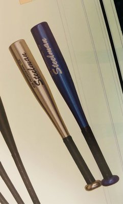 *無敵運動家*-鋁棒，棒球鋁棒，18吋鋁棒高質量，藍或黑色