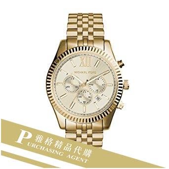 雅格時尚精品代購Michael Kors 經典手錶 三眼計時手錶 MK8281