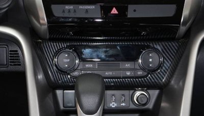 ~歐力車飾~三菱 MITSUBISHI 18年 ECLIPSE CROSS 空調面板 冷氣開關面板 冷氣面板 碳纖維紋
