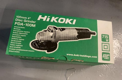 黑手專賣店 附發票 HiKOKI 日立 PDA-100M 砂輪機 4吋砂輪機 4"砂輪機