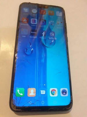 惜才- Huawei Y9 智慧手機 雙鏡頭 JKM-LX2 (五02) 零件機 殺肉機