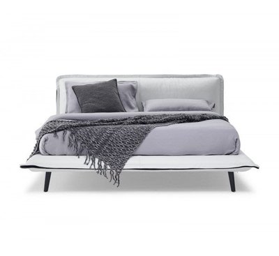[米蘭殿堂家具]複刻Natuzzi Pluma bed床台 設計款床台 現代都會時尚款 台灣製造 超優質感