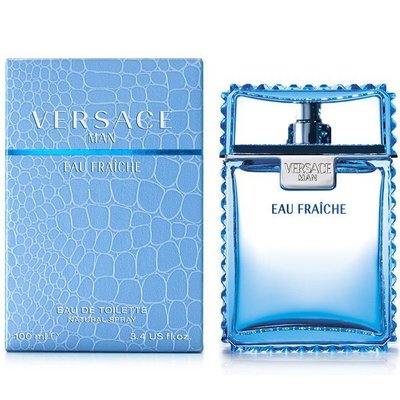 【妮蔻美妝】 VERSACE Eau Fraiche 凡賽斯 雲淡風輕 男性淡香水 50ml另有 100ml