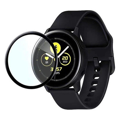 【熱賣精選】三星Galaxy Watch Active2熱彎全屏曲面柔性保護膜 Active 40mm 44mm保護膜 防刮花貼膜