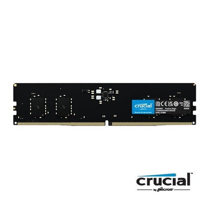 Micron Crucial 美光 DDR5 4800 16G 桌上型記憶體 CT16G48C40U5