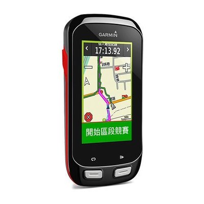 出清 黑紅色限量版 Garmin Edge 1000 雙星連網 自行車衛星導航 單錶無感應器