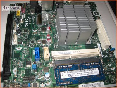 JULE 3C會社-HP IPXBSW-GS 內建N3050 CPU/含DDR3L 4G 記憶體/低功耗/ITX 主機板