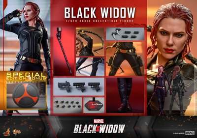 金錢貓雜貨 全新 Hot Toys 1/6 MMS603B 特別版 黑寡婦 Black Widow