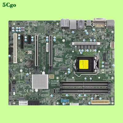 5Cgo【含稅】超微X12SAE單路伺服器W480芯片LGA1200支持10代i9CPU工作站主機板