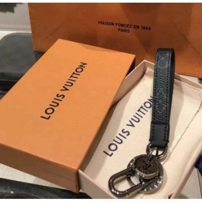 【二手】LV LOUIS VUITTON MONOGRAM ECLIPSE DRAGONNE 包飾與鑰匙扣 M61950