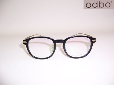 光寶眼鏡城(台南)odbo(Japan) 手工復古眼鏡*版料塑版+手工純鈦一體腳,1508 c031