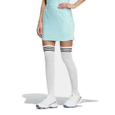 [小鷹小舖] Adidas Golf 高爾夫短裙 女仕 HS8983 修身設計包括充足的彈力 側面的運動型三條紋 湖水綠