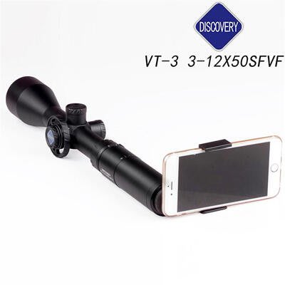 《GTS》DISCOVERY 發現者VT-3 3-12X50 SFVF 狙擊鏡+手機架 調節輪 外拍CYDY32