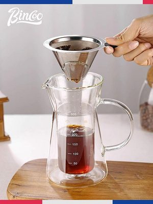 咖啡器具 Bincoo手沖咖啡套裝咖啡壺家用小型手磨咖啡機