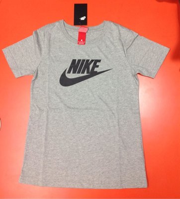 Nike 女款 短袖上衣 運動上衣 t恤 深灰 尺寸：S~XL