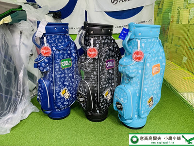 [小鷹小舖] Mizuno Enjoy sports 5LJC203000 美津濃 高爾夫球袋 球桿袋 黑/藍/土耳其藍