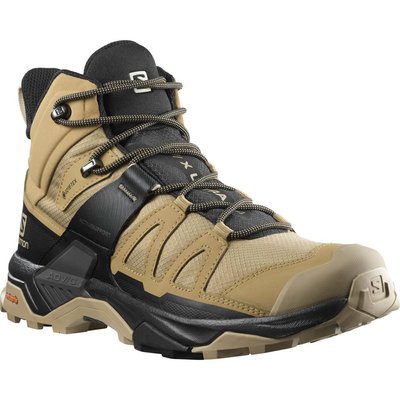 代購新款 Salomon X Ultra 4 Mid Goretex GTX 防水登山鞋 重裝 大地色系 沙色 尺寸任選