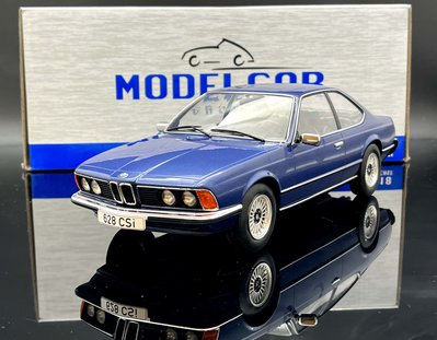 【MASH】現貨特價 MCG 1/18 BMW 6-Series E24 1976 blue