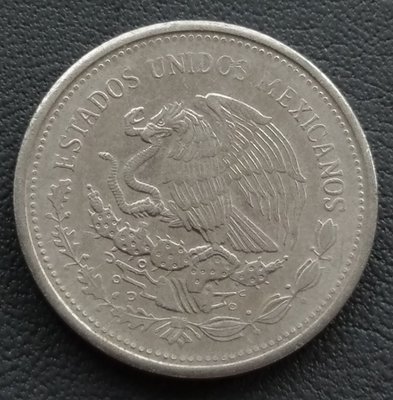 墨西哥 1984年 1披索 鋼幣 280-687
