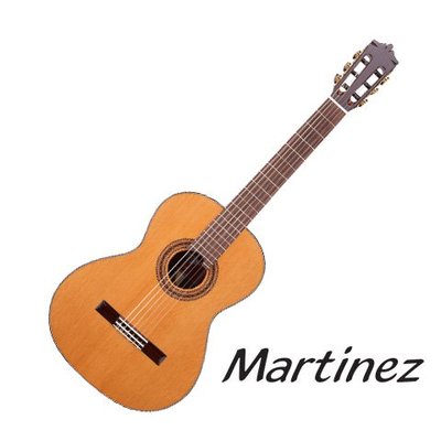 Martinez MC-58C 39吋 紅松面單 古典吉他 - 【他，在旅行】