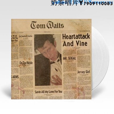 Tom Waits Heartattack &amp; Vine 透明膠 LP 黑膠…奶茶唱片