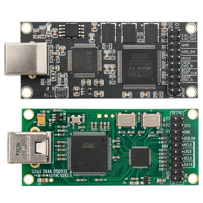 【熱賣精選】XMOS CPLD USB 數字界面聲卡 I2S PCM384K DSD256 可兼容Amanero