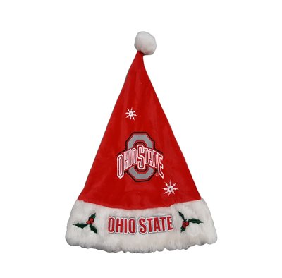 [現貨]美式球隊聖誕帽 NCAA俄亥俄州立七葉樹OSU 刺繡裝飾帽XMAS造型變裝帽 獨特生日交換禮物