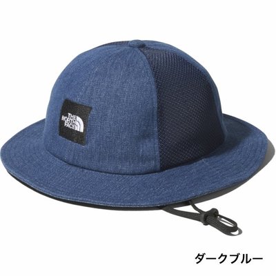 TSU 日本代購 THE NORTH FACE    兒童 牛仔 漁夫帽 NNJ02002
