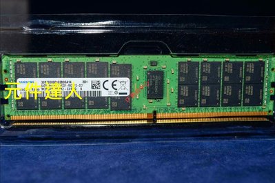 三星64G 2RX4 DDR4 2933Y ECC REG RDIMM M393A8G40AB2-CVFBQ記憶體