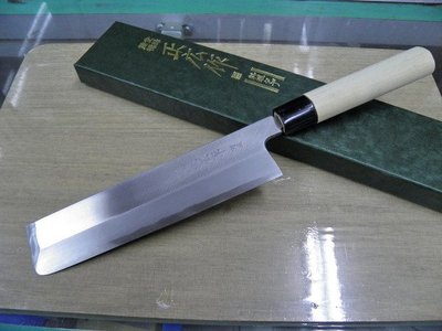 日本-正廣作-左刃 210m/m漬物刀(會銹)