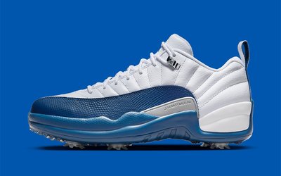 【S.M.P】Nike Air Jordan 12 Low Golf French Blue DH4120-101
