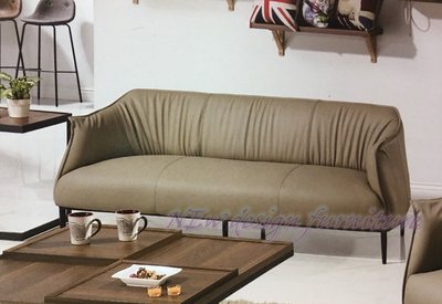 【N D Furniture】復刻Archibald Armchair設計師款黑砂鐵腳舒適三人沙發/個人單椅/候客椅TH