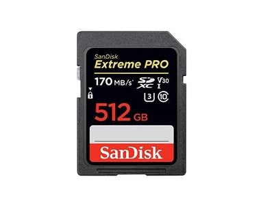 ☆昇廣☆ SANDISK Extreme Pro SD 512GB 170MB/s V30 SDXC記憶卡《刷卡0利率》