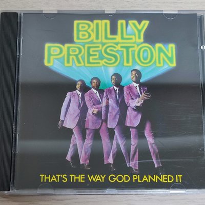 [老搖滾典藏] Billy Preston-That's The Way God Planned It 德盤