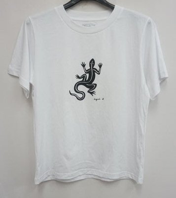 【agnes b】棉質經典短袖T恤／特價