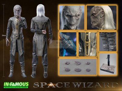 優品匯 IN-FAMOUS IF001 SPACE WIZARD 16宇宙巫師可動人偶模型手辦有貨YP2649