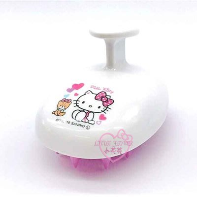 ♥小花花日本精品♥HelloKitty按摩梳洗髮梳頭皮按摩去角質梳56892505