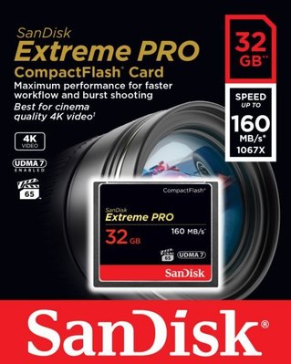 [板橋富豪相機]全新Sandisk Extreme PRO CF 32G 1067X記憶卡~增你強公司貨~發票價-1