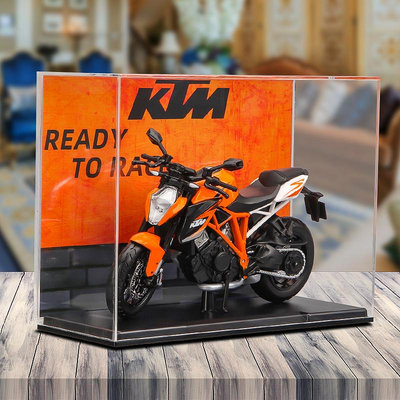 【現貨】ktm1290模型112摩托車模型超級公爵仿真機車玩具擺件禮物送男生