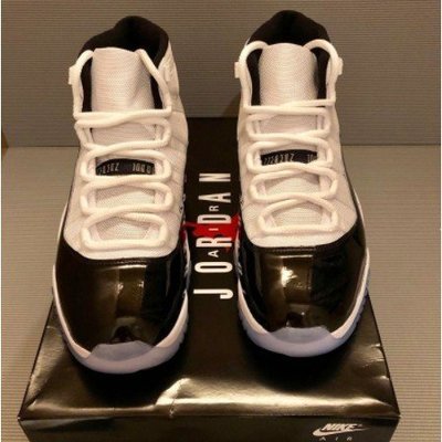 ISNEAKERS NIKE Air Jordan 11 “Concord” AJ11 黑白 康扣 籃球 運動 男現貨潮鞋