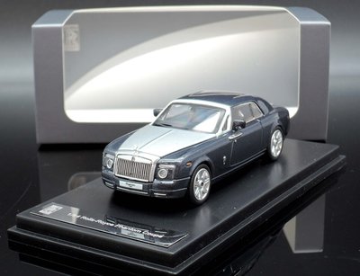 【M.A.S.H】[現貨特價] Rolls 1/64 Rolls Royce Phantom Coupe 藍/銀