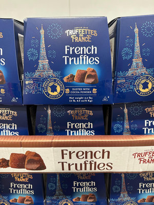 好市多代購Truffettes de France 松露造型巧克力風味球 1公斤 X 2入