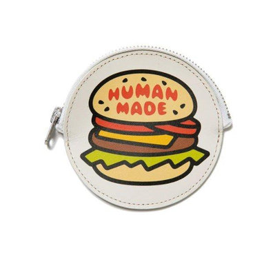 【潤資精品店】 HUMAN MADE HAMBURGER CIRCLE COIN CASE 漢堡 零錢包 現貨