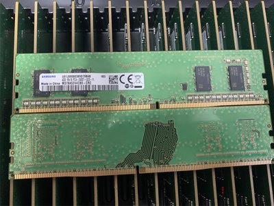 原廠三星4GB 1RX16 PC4-2400T M378A5244CB0-CRC桌機機電腦記憶體條
