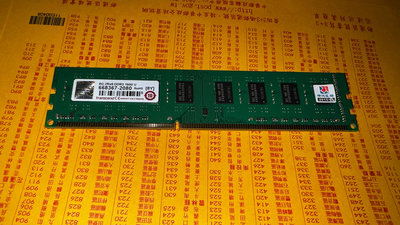 創見8Y.sec顆. 單8G(二手良品)桌機記憶體DDR3雙面16顆粒1600-2080