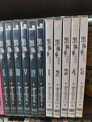 《黑執事 第一季(1-6完)》正版DVD ‖日語發音【超級賣二手書】