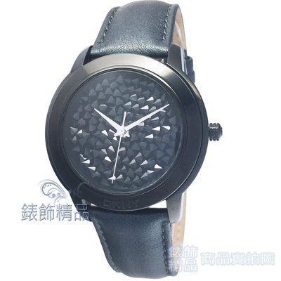 【錶飾精品】DKNY手錶 NY8434 玩酷黑勢力 耀眼晶鑽 黑 女錶 全新原廠正品