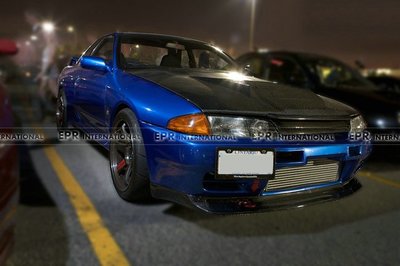 日系Skyline R32 GTR OEM 原廠中網碳纖維改裝 前臉罩 前杠中網罩--請詢價